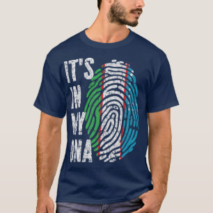 DET ÄR I MIN DNA Uzbekistan-Flagga Uzbekistan T Shirt