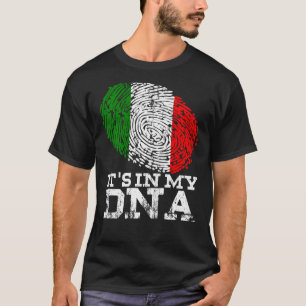 Det är i min DNA-Vintage i den italienska familjen T Shirt