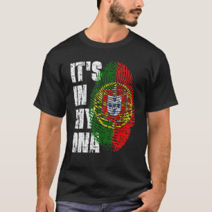Det är i min portugisiska DNA-Flagga T Shirt