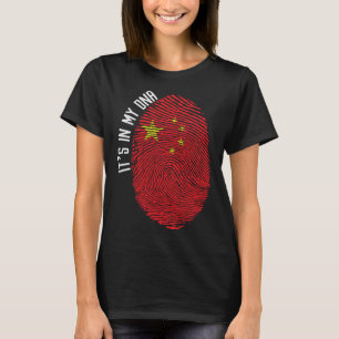 Det är i mitt D N A-Flagga-fingeravtryck T Shirt
