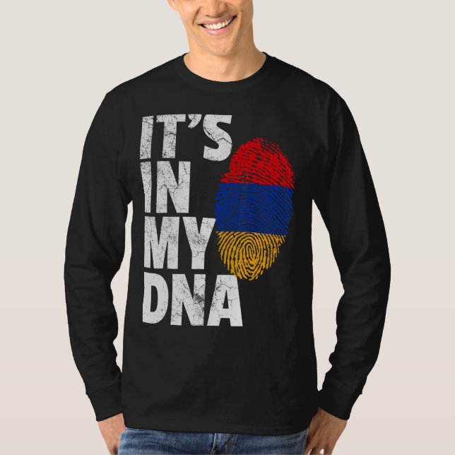 Det är i mitt dinarmeniska armeniska Flagga Manar  T Shirt (Framsida)