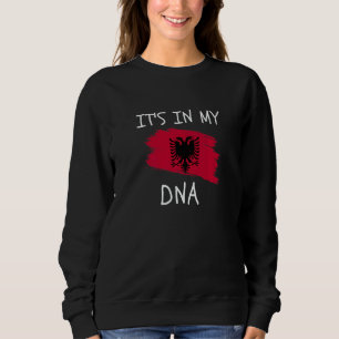 Det är i mitt DNA Albanien Flagga Stolta albanska T Shirt