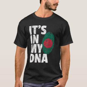 DET ÄR I MITT DNA Bangladesh Flagga Manar Women Pr T Shirt