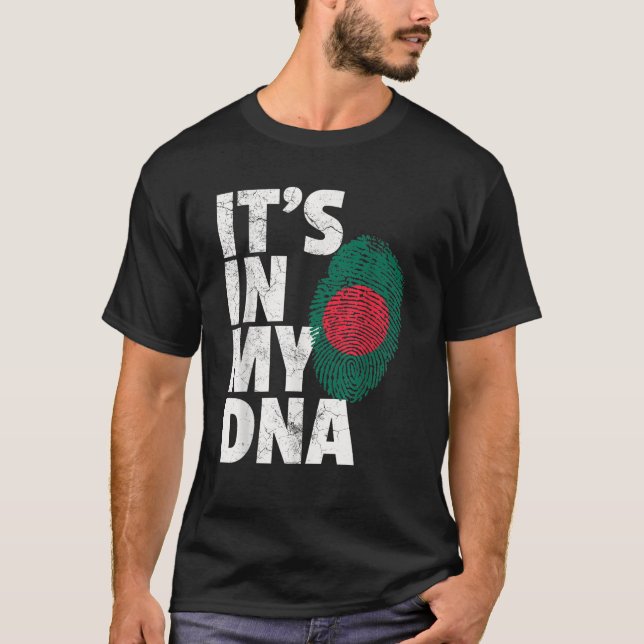 DET ÄR I MITT DNA Bangladesh Flagga Manar Women Pr T Shirt (Framsida)