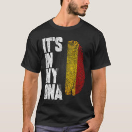 Det är i mitt DNA-belgiske Shirt Proud Hispanic Gi T