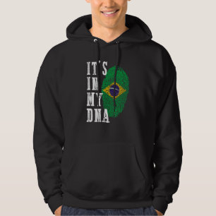 Det är i mitt DNA-brasilianska Flagga Manar Hoodie