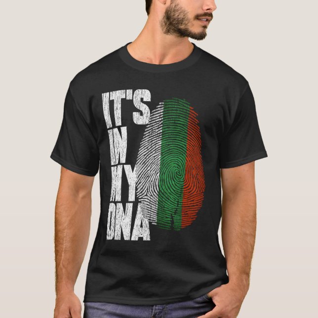Det är i mitt DNA-bulgariska Shirt Proud Hispanic  T (Framsida)