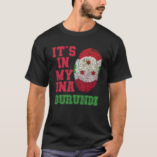 Det är i mitt DNA Burundian Flagga Burundi T Shirt