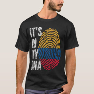 DET ÄR I MITT DNA Colombia Flagga Manar Women Kids T Shirt