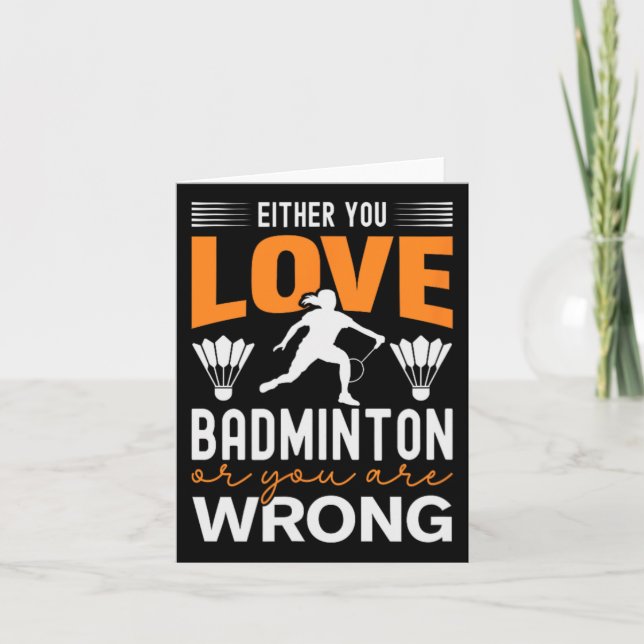 Det är i mitt Dna-DMinton Shuttle Racket Dminton P Kort (Framsida)
