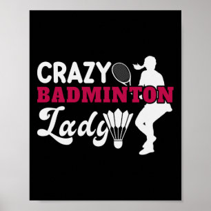 Det är i mitt Dna-DMinton Shuttle Racket Dminton P Poster