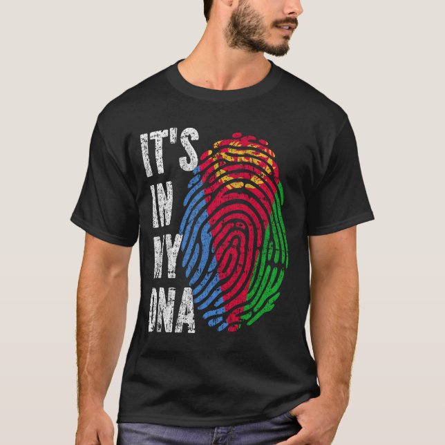 DET ÄR I MITT DNA Eritrea Flagga Manar Women Kids T Shirt (Framsida)