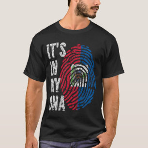 DET ÄR I MITT DNA Haitis Flagga Manar Women Kids T Shirt