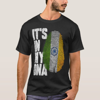Det är i mitt DNA indian Shirt Proud Gift india Fl T
