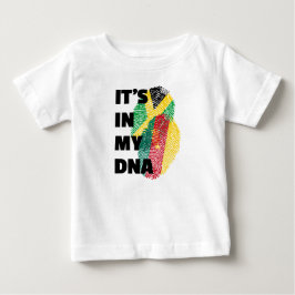 Det är i mitt DNA - Jamaica och Kameroon Fingerpri T Shirt