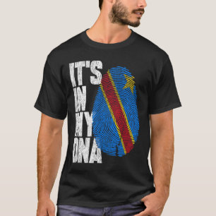 Det är i mitt DNA-kongoleser Shirt Proud Gift T