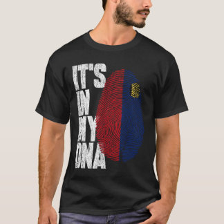 Det är i mitt DNA Liechtensteiner Proud Liechtenst T Shirt