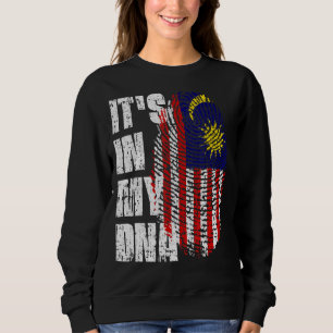 Det är i mitt Dna Malaysia-Flagga T Shirt
