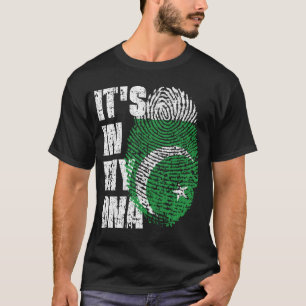 DET ÄR I MITT DNA Pakistan Flagga Boy Girl Gift T Shirt
