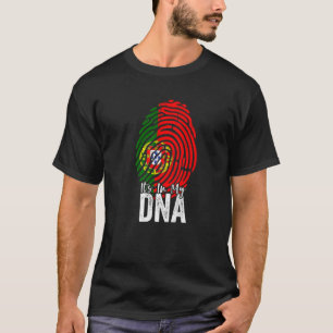 Det är i mitt DNA-Pride, portugisiska rötter T Shirt