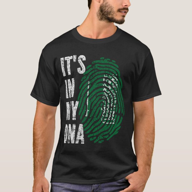 DET ÄR I MITT DNA Saudiarabien Flagga Women Kids T Shirt (Framsida)