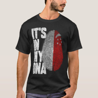 Det är i mitt DNA Singaporean Shirt Proud Gift T