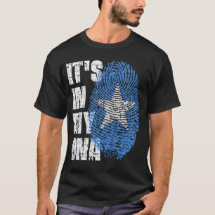 DET ÄR I MITT DNA Somalia Flagga Boy Girl Gift T Shirt