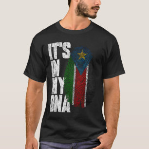 Det är i mitt DNA Sydsudanesiska proud Sydsudan T Shirt