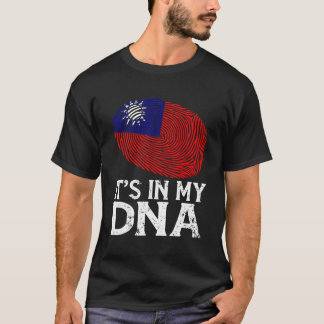 Det är i mitt DNA Taiwan Taiwanesisk Stolt Asiatis T Shirt