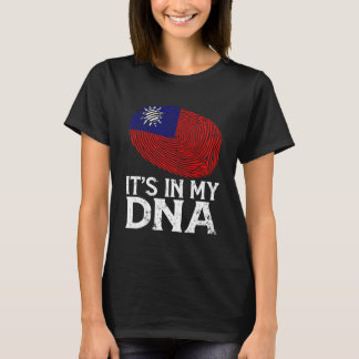 Det är i mitt DNA Taiwan Taiwanesisk Stolt Asiatis T Shirt