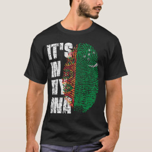 DET ÄR I MITT DNA Turkmenistan Flagga Boy Girl Gif T Shirt