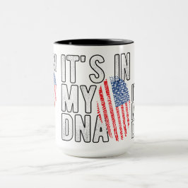 Det är i mitt DNA USA Mugg