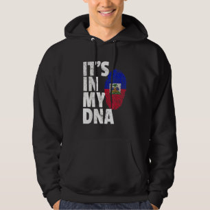 Det är i mitt haitiska Flagga i Dna Haiti Hoodie