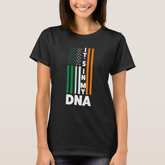 Det är i mitt irländska Flagga T Shirt (Framsida)
