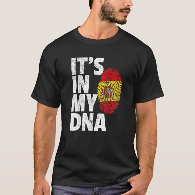 Det är i mitt spanska Flagga R T Shirt (Framsida)