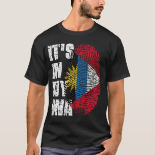 DET ÄR I MY DNA Antigua och Barbuda Flagga T Shirt