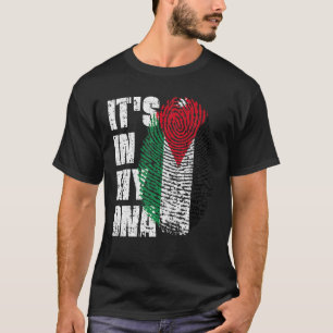 DET ÄR I MY DNA Jordan Flagga Jordanian T Shirt