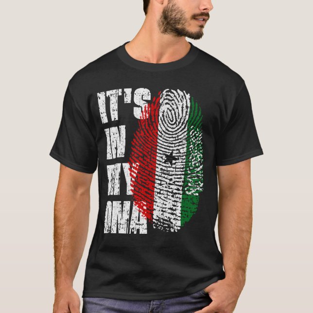 DET ÄR I MY DNA Somaliland Flagga Somalilander T Shirt (Framsida)