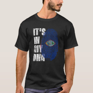 DET ÄR IN MY DNA Guam Flagga Guamanian T Shirt