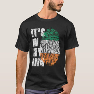 DET ÄR IN MY DNA Ireland Flagga Irish T Shirt