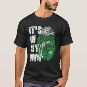 DET ÄR IN MY DNA Pakistan Flagga Pakistan T Shirt