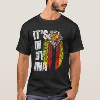 DET ÄR IN MY DNA Zimbabwe Flagga Zimbabwe Zimbabwe T Shirt