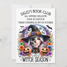 Det är inbjudan till Witch Season Bok Klubb