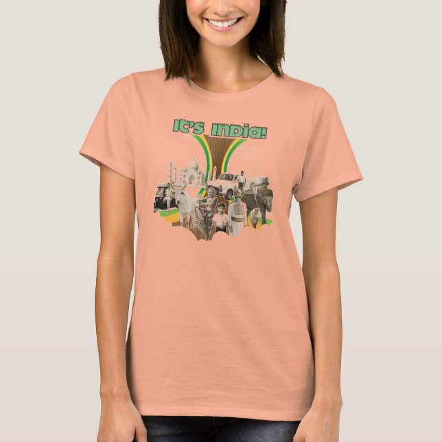 Det är India Burnout T-Shirt (Framsida)