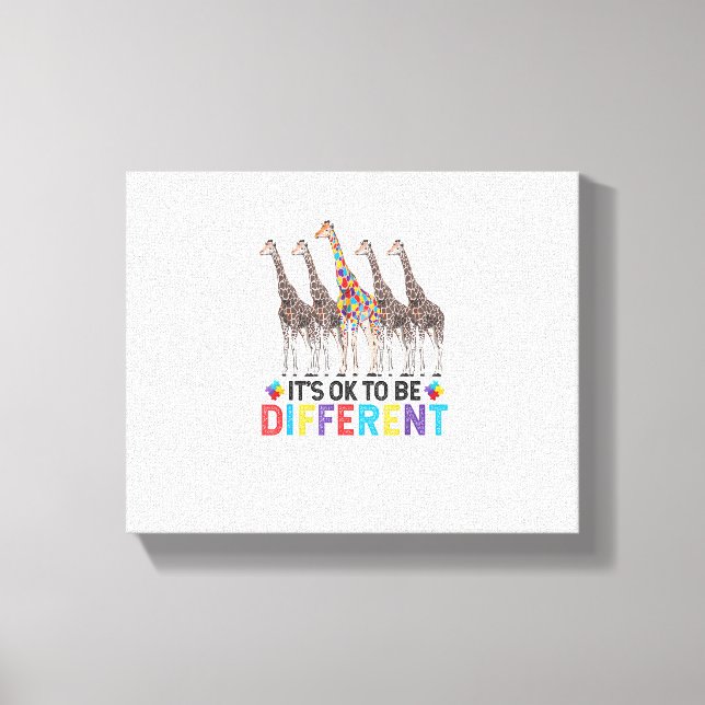 Det är ingen fara att det är en fara. canvastryck (Framsida)