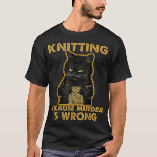 Det är ingen hjakt om det är Garn Knitting Älskare T Shirt