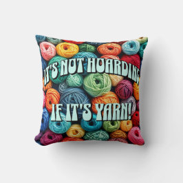 Det är ingen hjakt om det är Garn. Kudde