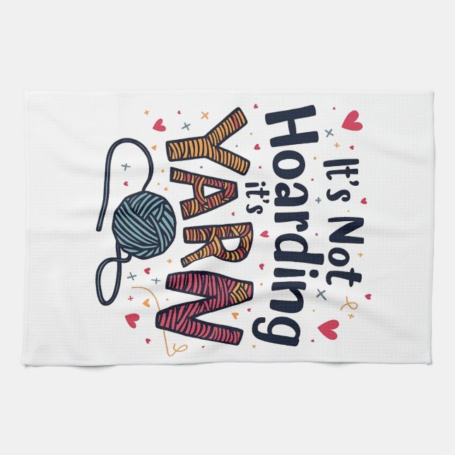 Det är ingen hjakt om det är västerväsen. kökshandduk (Horisontell)