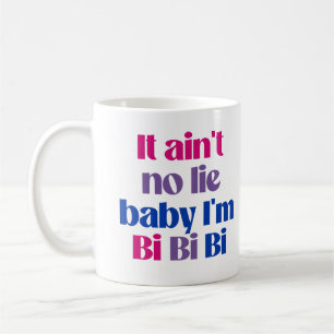 Det är ingen lögn baby jag är bi bi bi kaffemugg