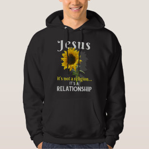 Det är ingen religion. Det är en relationssolv. Hoodie